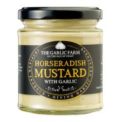 Garlic Farm Horseradish Mustard with Garlic 180g 