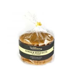 William's Handbaked Ginger Biscuits with Lemon 300g