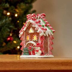 Smart Garden Gingerbread House Frosty Candy Cottage 14.5x11.5x8.5cm