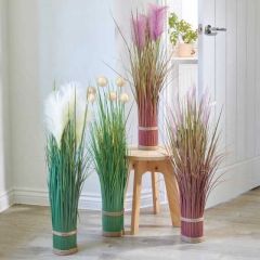 Faux Bouquet - Lilac Grass Tails 70 cm - Smart Garden