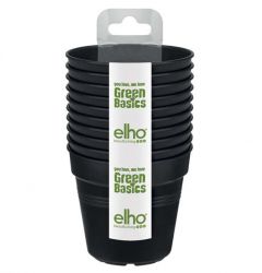Elho Green Basics Growpot Starter Set (Set of 10) - Living Black