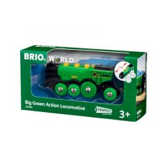Big Green Action Locomotive - BRIO
