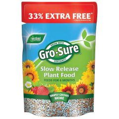 Gro Sure 6 Month Slow Release Fertiliser 1kg +33% Extra Free