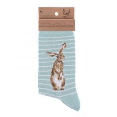 Wrendale 'The Hare and The Bee' Bamboo Socks