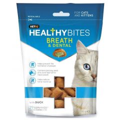 Healthy Bites Breath & Dental Cat Treats 65g