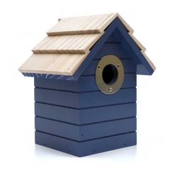 Henry Bell Beach Hut Nest Box Mid Blue