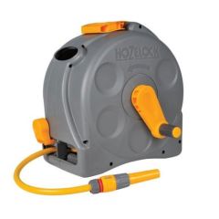 Hozelock 2 in 1 Compact Reel & 25M Hose with Fitting