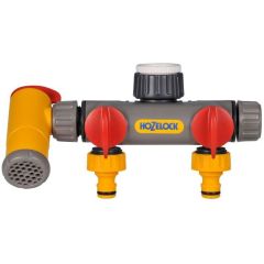 Hozelock Flow Max - 3-Way Tap Connector 