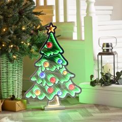 Festive Infinity Light 60cm Christmas Tree