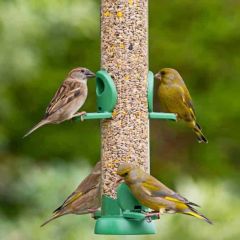 Jacobi Jayne Bird Lovers™ Bird Seed Feeder Medium 4 Port 360mm Green