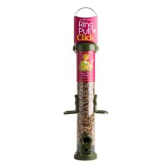 Jacobi Jayne Ring-Pull™ Click Bird Feeder for Seeds Medium 4 Port 360mm Green