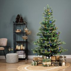 Kaemingk Geneva Fir Tree W 360 LED 180cm