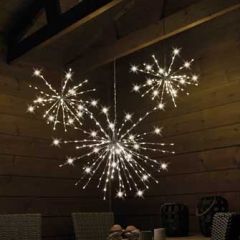 Kaemingk Micro LED Polestar 60 Cool White LED 45cm (Flashing Effect)
