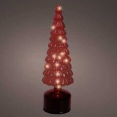 Kaemingk Micro LED Rotating Tree 10x34cm Red