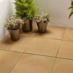 Kelkay Ashford Paving – Smooth 450 x 450mm Buff