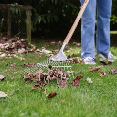 Kent & Stowe Garden Life Stainless Steel Lawn & Leaf Rake