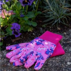 Kent & Stowe Pink Dinosaur Gardening Gloves