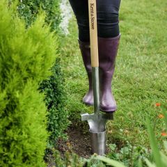 Kent & Stowe Stainless Steel Long Handled Bulb Planter