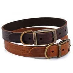 Ancol Latigo Leather Collar 55-63cm Size 8