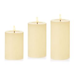 Premier FlickaBright LED Candle Set of 3