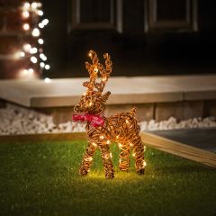 Premier Outdoor Lit Standing Reindeer 40 WW LED 37cm