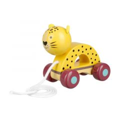 Leopard Pull Along - Orange Tree Toys