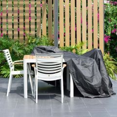 Lifestyle Gardens Cover 4 Seater Square 200x90cm Grey