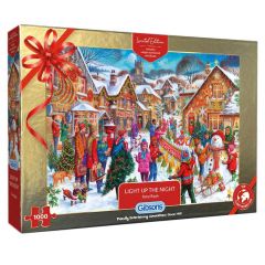 Gibsons Limited Edition Light Up The Night Puzzle 1000-Piece 