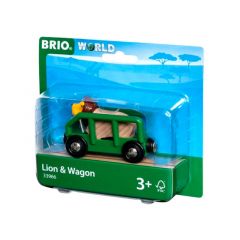 Safari Wagon and Lion - BRIO