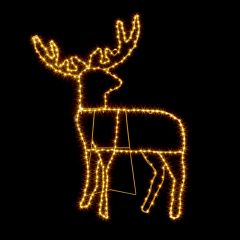 Premier Twinkle FlexiBright Reindeer 294 Warm White LED 80cm