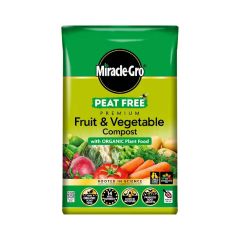 Miracle-Gro Organic Fruit & Veg Peat Free Compost 40l