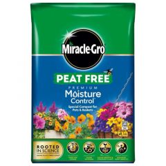 Miracle-Gro® Peat Free Premium Moisture Control Compost for Pots & Baskets 40L