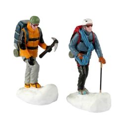 Lemax Mountaineers Set of 2 