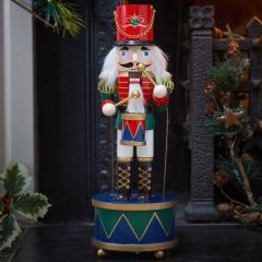 Smart Garden Musical Drummer Nutcracker