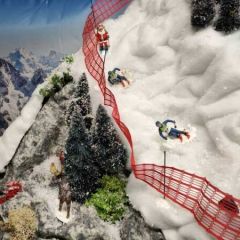My Village Mouldable Sheet Snow 120 x 100cm