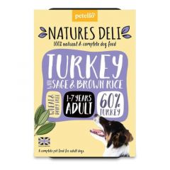 Natures Deli Turkey Wet Food For Dogs 400g