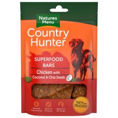 Natures Menu Chicken Superfood Bar Treats for Dogs 100g