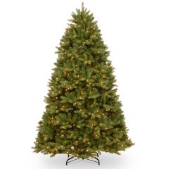 National Tree Newberry Spruce Tree W 600 LED 6ft Artificial Christmas Tree
