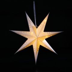 NOMA Paper Stardust Star with 20 Warm White LEDs 60cm