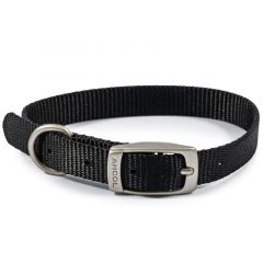 Ancol Viva Dog Collar Black - Size 1 (20-26cm)