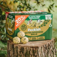 Peckish Extra Goodness Energy Ball 50 Tub + 20% XF