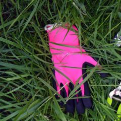 Burgon & Ball Fluores Gardening Gloves - Pink - Medium/Large