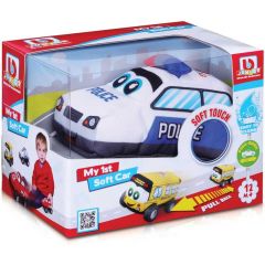 BB Junior My 1ST Soft CAR-Police Preschool Vehicle Toy