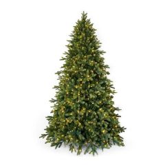 National Tree Lawrence Fir Tree W 650 LED 6.5ft Artificial Christmas Tree
