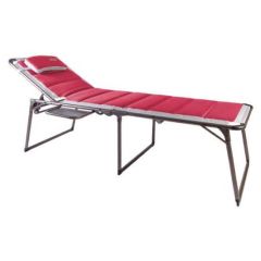 Quest Bordeaux Pro Lounge Bed With Side Table
