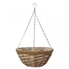 14” Raffina Faux Rattan Basket - Smart Garden