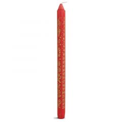 ADVENT CANDLE 300/22MM RED