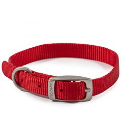 Ancol Viva Dog Collar Red - Size 4 (35-43cm)