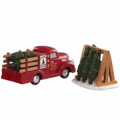 Lemax Tree Delivery, Set Of 2