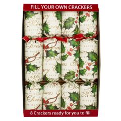 Robin Reed Fill Your Own Cracker Set of 8 Bows & Berries